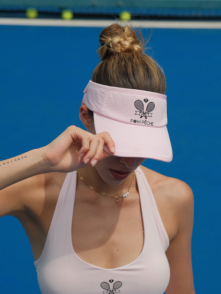 ROSIE Bow Visor Cap - Pink