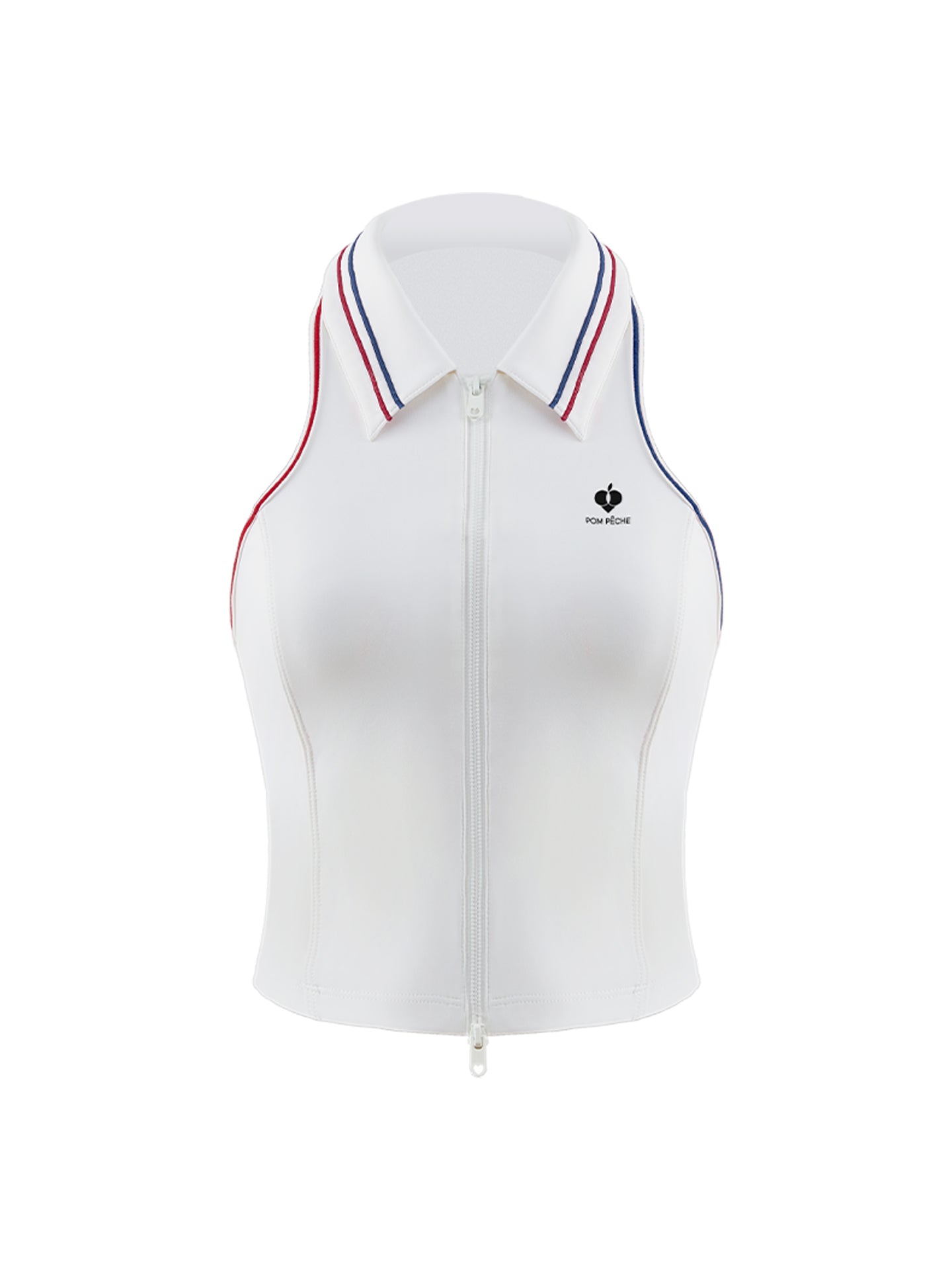 Limited Edition HARPER Zip Front Sleeveless Top