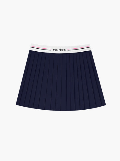 Carlo 2-in-1 Pleated Tennis Skirt - Collegiate Blue
