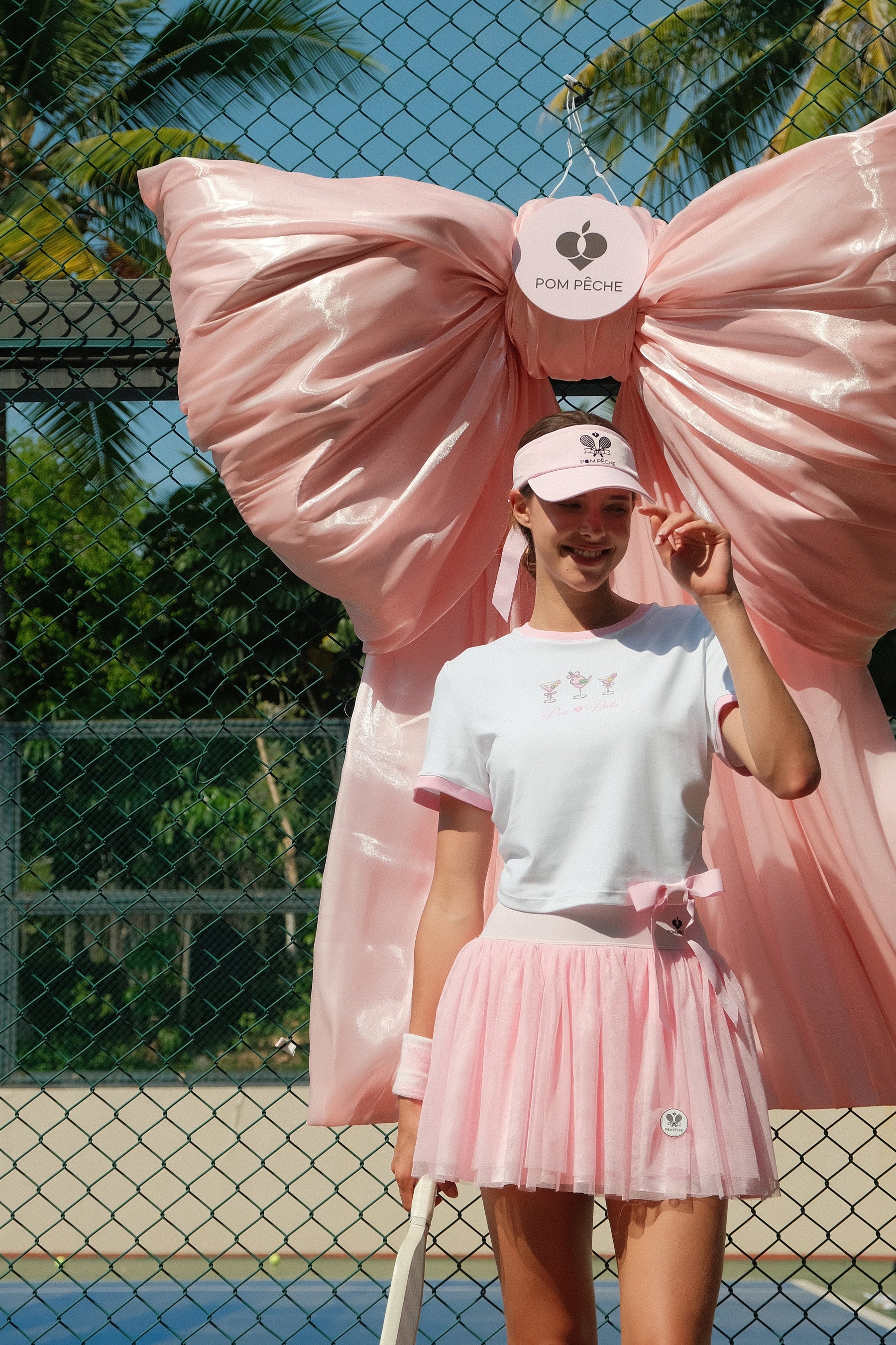 VANIA Tennis Skirt-Pink
