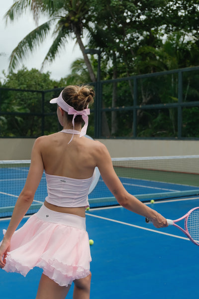 POLLY Fairy Tennis Skirt - Cherry Blossom Pink