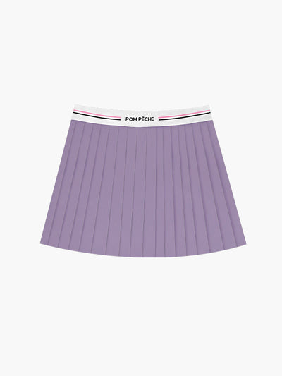 Ave 2-in-1 Pleated Tennis Skirt - Lavender Purple