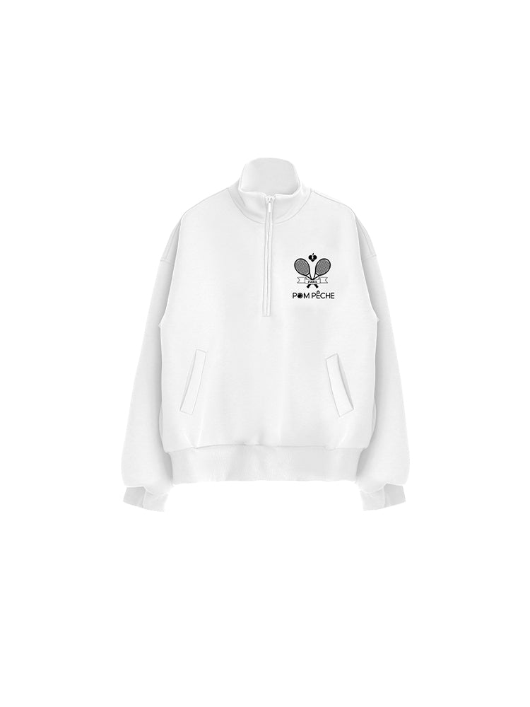 Fiala Unisex White Hoodie