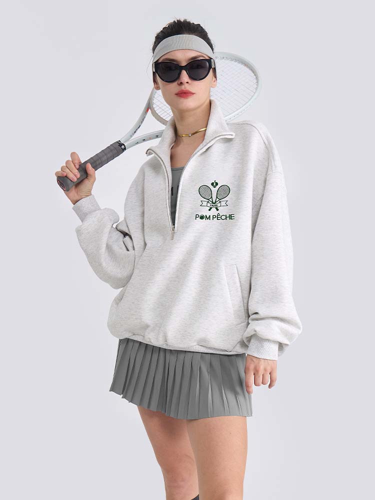 Indira Unisex Gray Hoodie