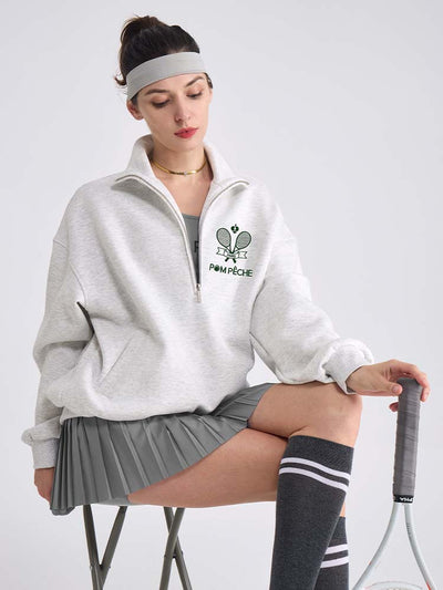 Indira Unisex Gray Hoodie