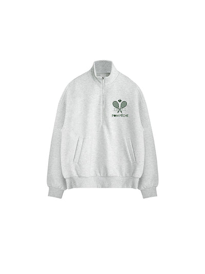 Indira Unisex Gray Hoodie