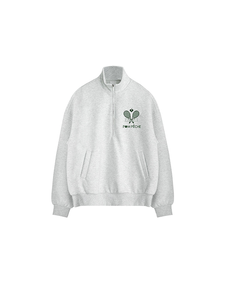 Indira Unisex Gray Hoodie