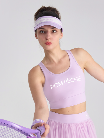 Violet Visor Cap - Purple