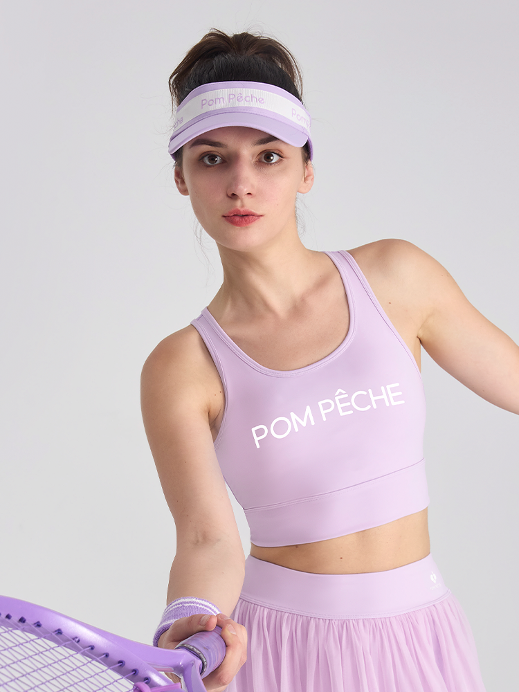 Violet Visor Cap - Purple