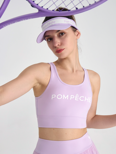 Violet Visor Cap - Purple