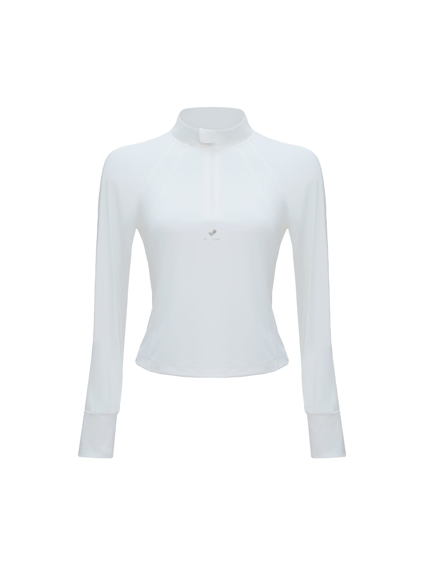 Samantha Cool Touch Mesh Sleeve Top - Paris White