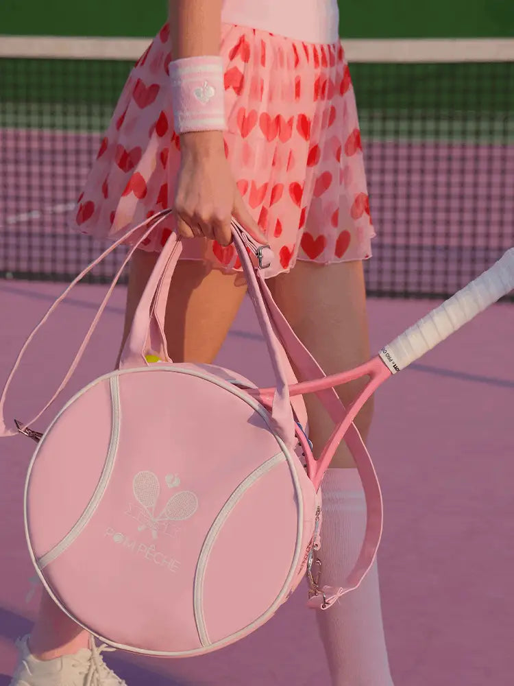 Round Tennis Bag - Pink