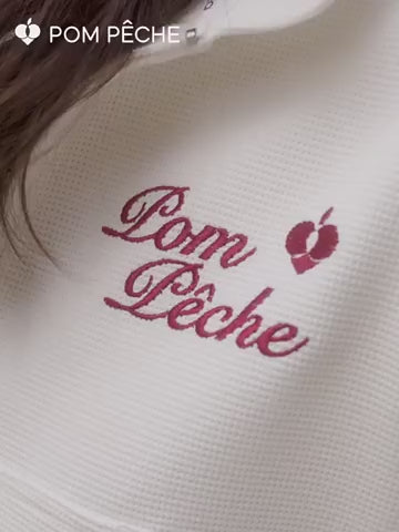 Chic Tennis Sweatshirt - White